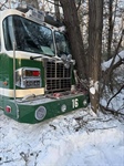 Apparatus Driver Pinned During Crash on Icy Road