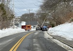 Provincetown (MA) FD Apparatus Crashes Into Utility Pole