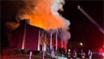 VIDEOS: Firefighters battle apartment complex blaze in South Carolina