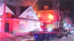 VIDEO: Fire breaks out at Massachusetts bakery
