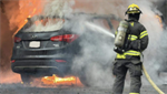 Tacoma firefighters extinguish dramatic SUV fire near China Lake Park