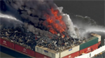 VIDEOS: Massive fire erupts on scrap metal barge between Delaware and New Jersey