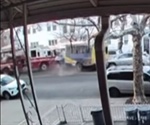 WATCH | FDNY Ladder Truck Crashes Into Van in Brooklyn