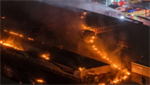 VIDEO: Giant Fuyao Glass America plant fire burns for hours in Ohio