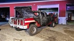 Brush Truck Catches Fire Inside MO Station