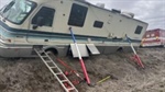 RV driver rescued after vehicle goes off embankment near Rosalia