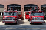 Greeley (CO) Firefighters Welcome Two New Ladder Trucks with Ceremony