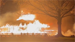 VIDEO: Firefighters battle boathouse fire in Virginia