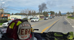 Large shop building fire threatened homes in Spokane Valley