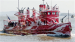 Fireboat John J. Harvey marks 95 years in New York Harbor