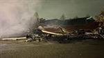 Structure at Oldcastle Infrastructure burns to the ground in Auburn