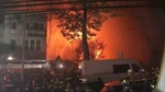 VIDEOS: 6 firefighters injured after flames burn through vacant church in New York