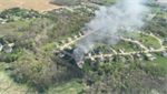 VIDEOS: Helicopter footage captures Indiana house fire