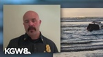OR Fire Department Command Vehicle Destroyed After Getting Stuck on Beach