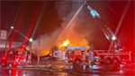 VIDEO: Flames rip through, destroy Ohio convenience store