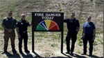 Spokane fire danger signs go up in Latah Valley and Eagle Ridge