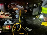 Serious Crash on CT Highway Left a Motorcyclist Pinned Under an SUV