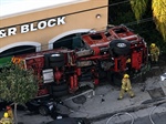 Two Los Angeles (CA) City Firefighters Escape Serious Injury in Fire Engine Rollover