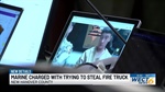 Marine Charged After Allegedly Stealing DE Fire Truck, Offering Officer $15K Bribe