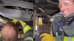 Tiny kitten rescued from vehicle’s rear suspension in Gig Harbor