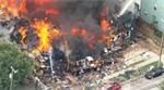 VIDEO: At least 3 dead, 5 hurt when large explosion destroys Texas apartment building, officials say