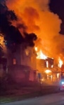 VIDEO: 5 abandoned homes catch fire in Chicago’s south suburbs