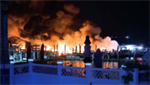 VIDEO: Massive fire burns a dozen boats at a Massachusetts yacht club