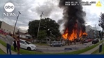Video Shows Deputy Moved Waymo From Path of Fire Trucks After TX Blast
