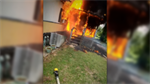 VIDEO: Fire department shares POV video of crews working South Carolina house fire