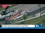 GA Firefighter Dies After Fire Apparatus Overturns