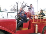 Hallmark Visits KS Fire Department to Ready Fire Truck Ornament