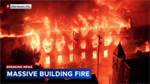 VIDEOS: Massive 6-alarm blaze burns former furniture factory in Pennsylvania