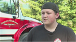 ‘I was freaking out’: Volunteer firefighter responds to car crash involving teen brother