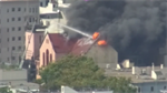 Historic San Francisco church gutted by massive three-alarm fire during renovations