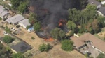 Massive fire destroys property in Northern California neighborhood