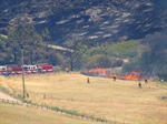 Boise (ID) Fire Apparatus Scorched Defending Home from Claremont Fire