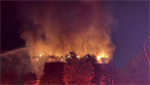 Multiple crews respond to two-alarm fire at NASA Steam Plant in Virginia