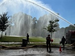 St. Paul (MN) Fire Trucks Cool People off at Spots Around City