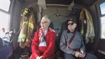 AZ Woman, 90, Fulfills Dream, Rides Fire Truck