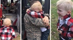 NJ Soldier Surprises Son, Arriving Home on Fire Truck