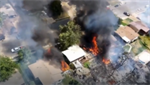VIDEOS: Three homes destroyed, 200 evacuated in Utah after fire spreads from railroad to neighborhood