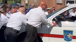 Baltimore County (MD) Firefighters Push In Chief’s Vehicles to Support Plan for 12 New Chiefs