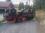 Mystery Surrounds Overturned WA  Water Tender