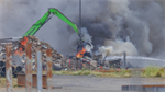 Smoke from Longview scrap fire prompts stay-indoors warning