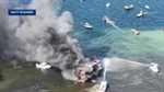 VIDEO: Investigators release details about fire that destroyed floating restaurant in New Hampshire