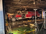 NY Fire Station and Apparatus Damaged by Fire
