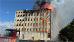 Oregon: Large fire erupts at vacant warehouse in Portland’s Pearl District