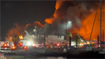 VIDEOS: Massive structure fire destroys Texas seafood distribution warehouse