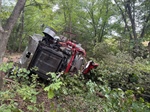 Two OK Firefighters Critically Injured in Tanker Rollover Returning From Mutual Aid Call