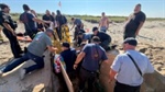 VIDEO: Massachusetts first responders pull partially buried beachgoer from sand on Cape Cod